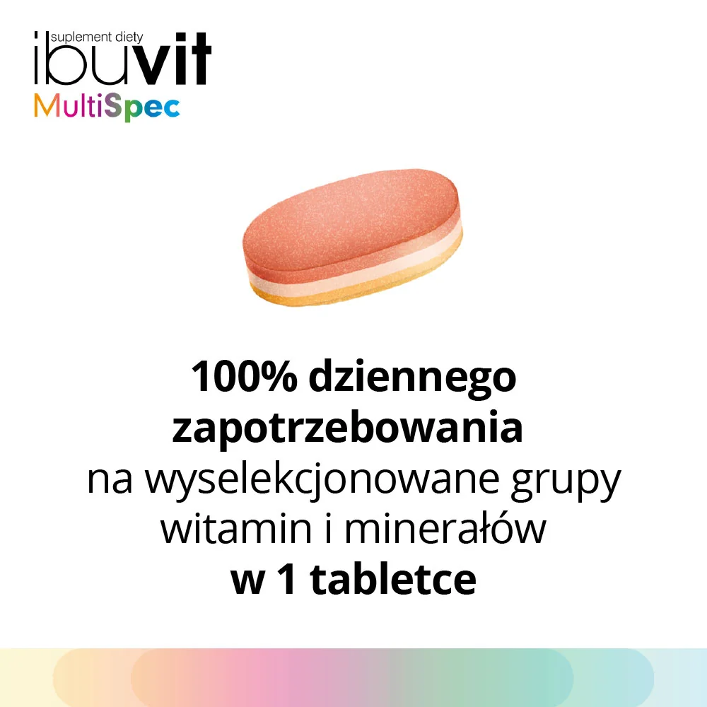 Ibuvit MultiSpec suplement diety, 30 tabletek