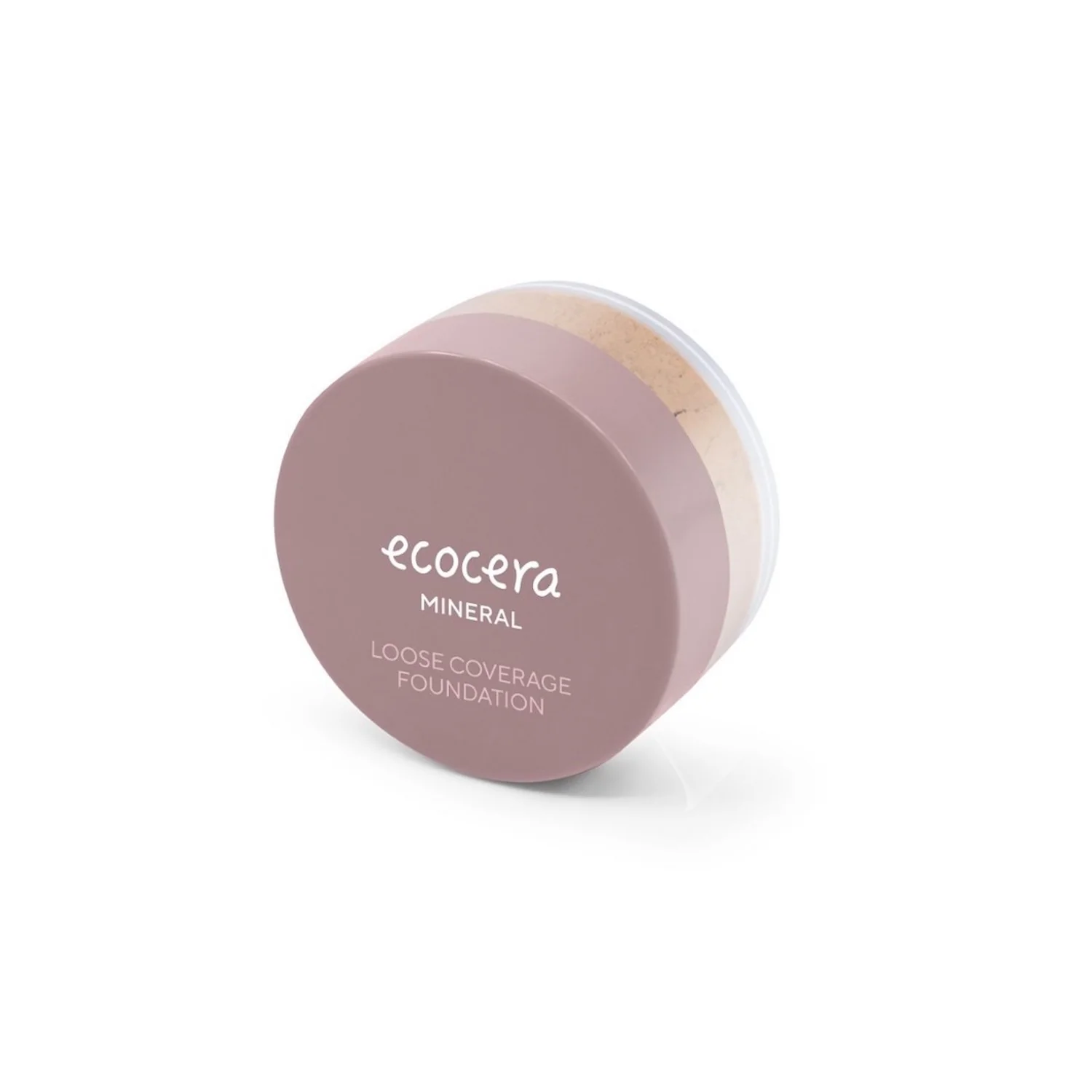Ecocera Mineral sypki podkład mineralny kryjący, W1 – Lisbona ciepły, 4 g