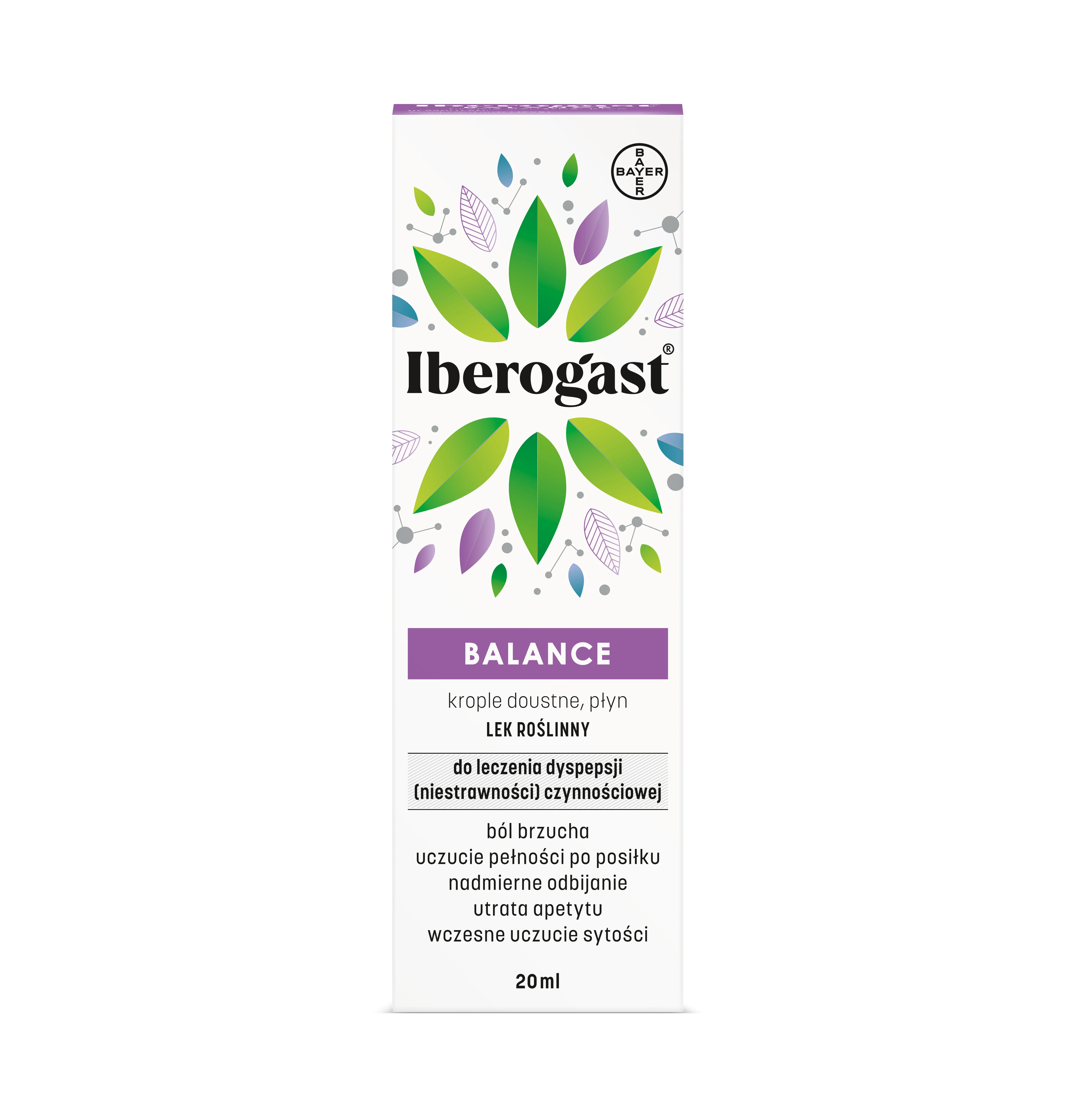 Iberogast Balance krople doustne, płyn, 20 ml