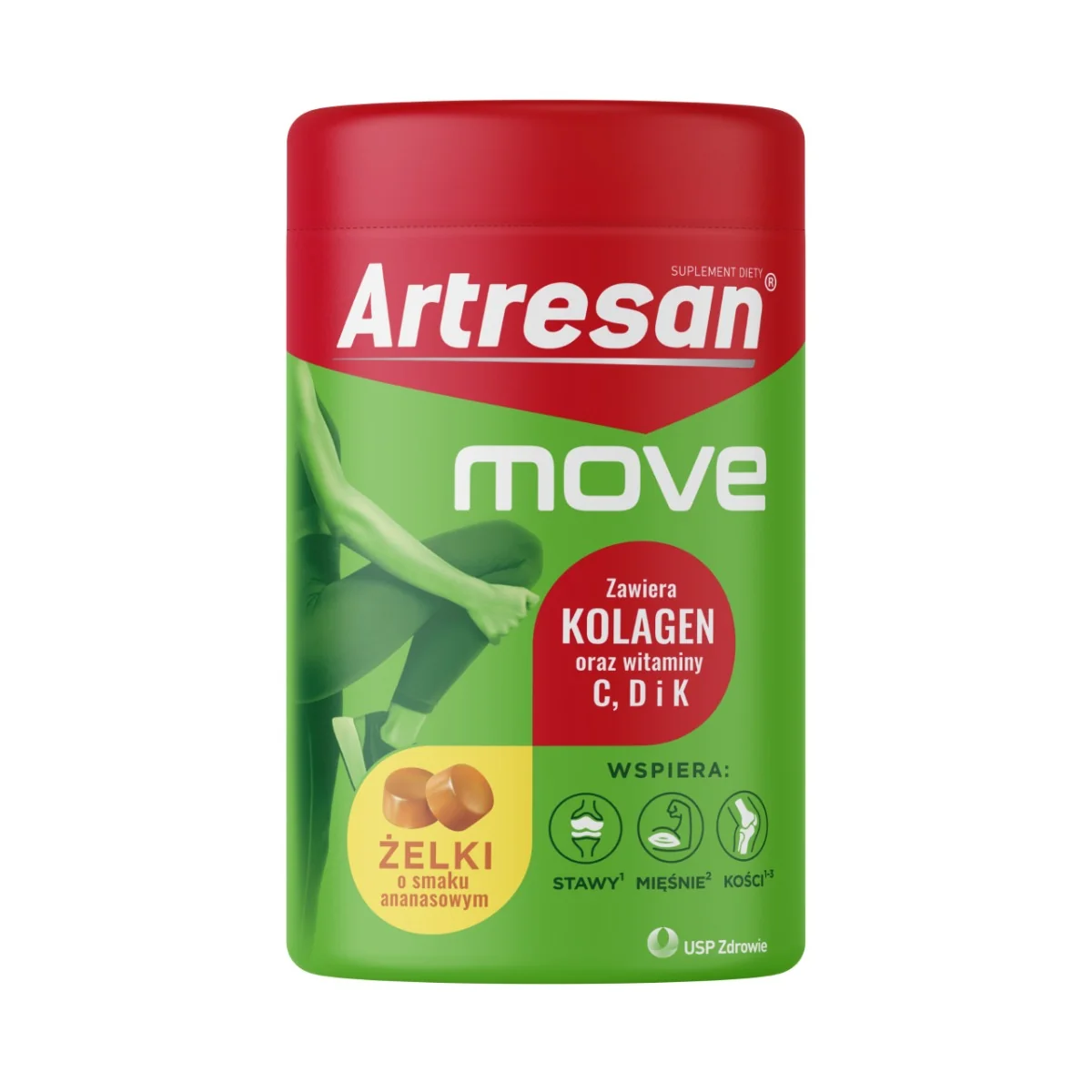 Artresan Move żelki, 30 sztuk