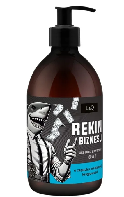 LaQ Rekin Biznesu żel pod prysznic 8w1, 500 ml