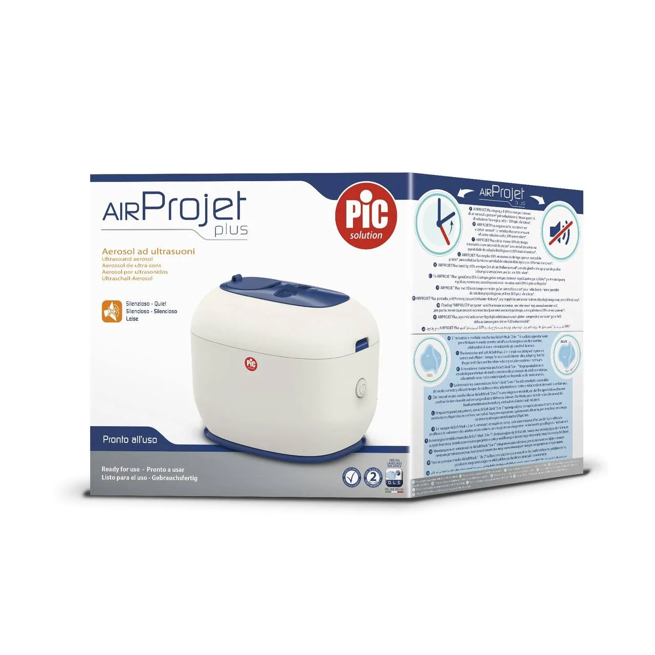 PIC AirProjet Plus, inhalator ultradźwiękowy, 1 sztuka 