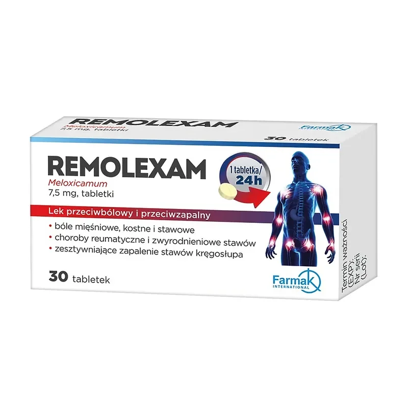 Remolexam 7,5 mg 30 tabletek