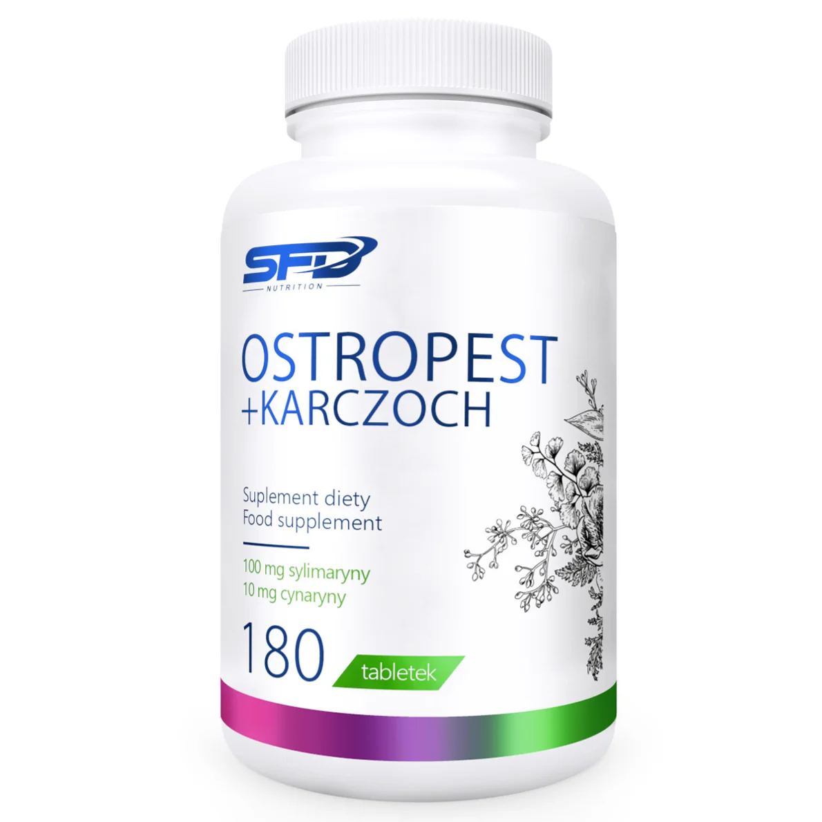 SFD ostropest + karczoch 180 tabletek