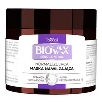 Biovax Sebocontrol, maska do włosów normalizująca, 250 ml
