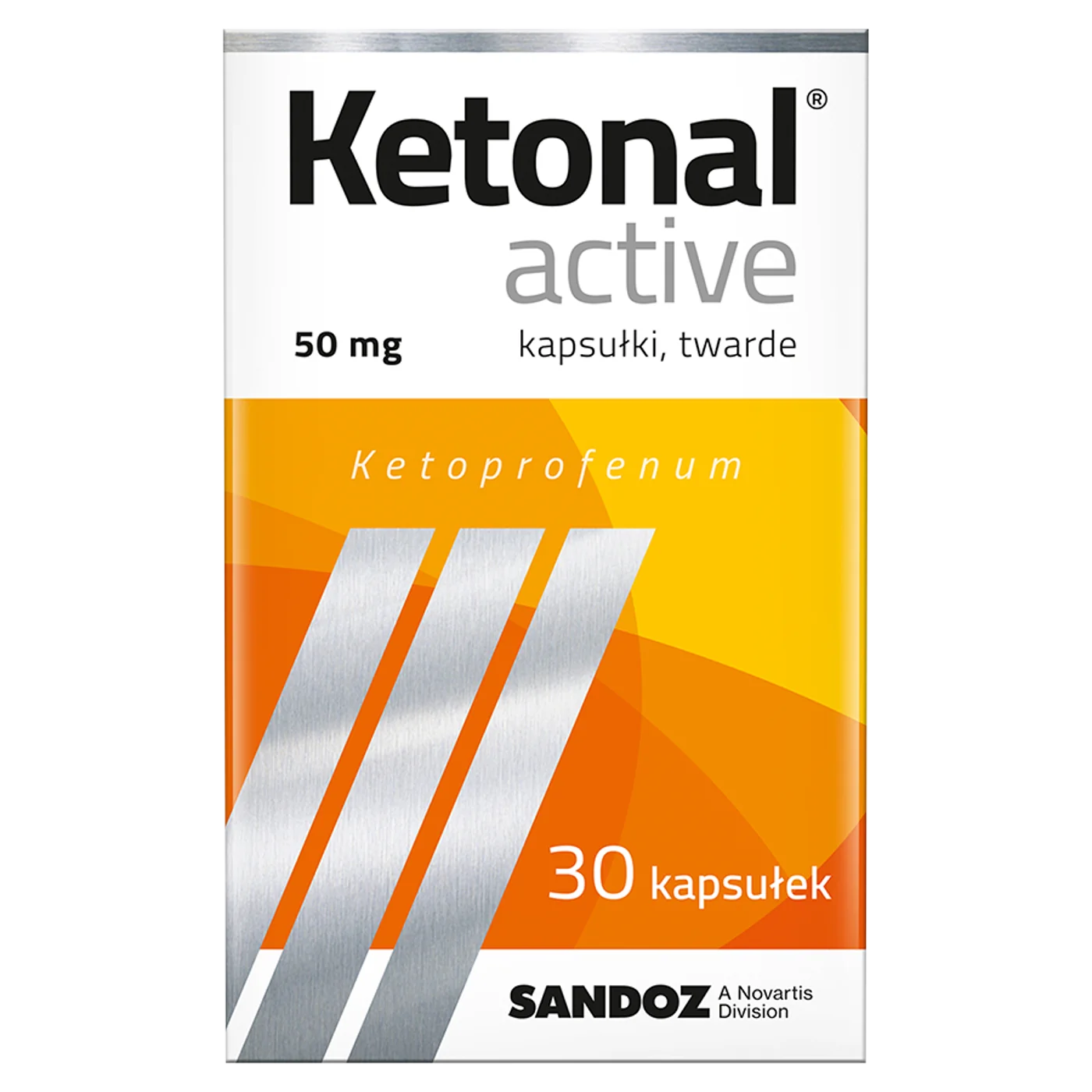 Ketonal Active 50 mg 30 kapsułek