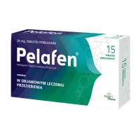 Pelafen MED, 20 mg, 15 tabletek powlekanych