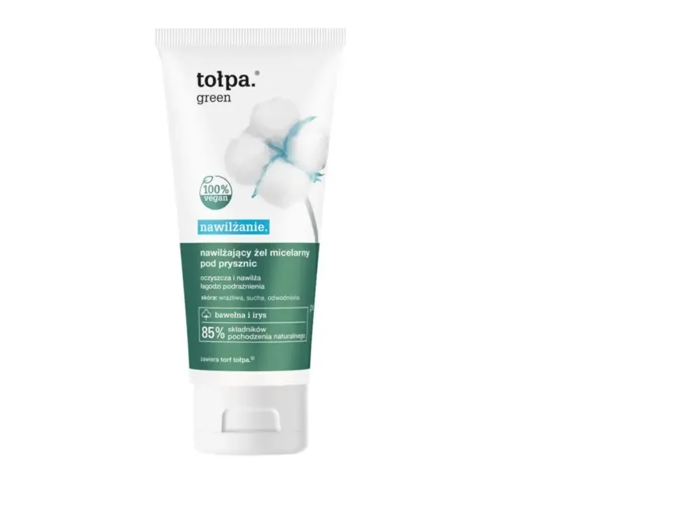 Tołpa Green Nawilżanie żel micelarny pod prysznic, 200 ml