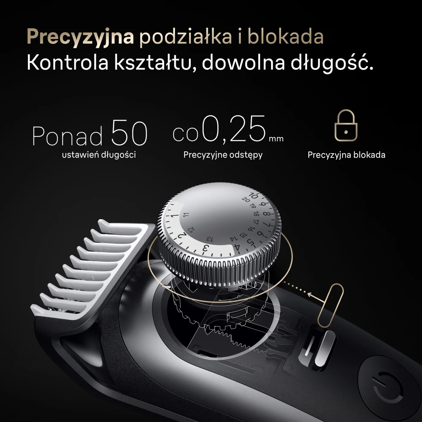 Braun Series 9 Beard trymer, 1 sztuka