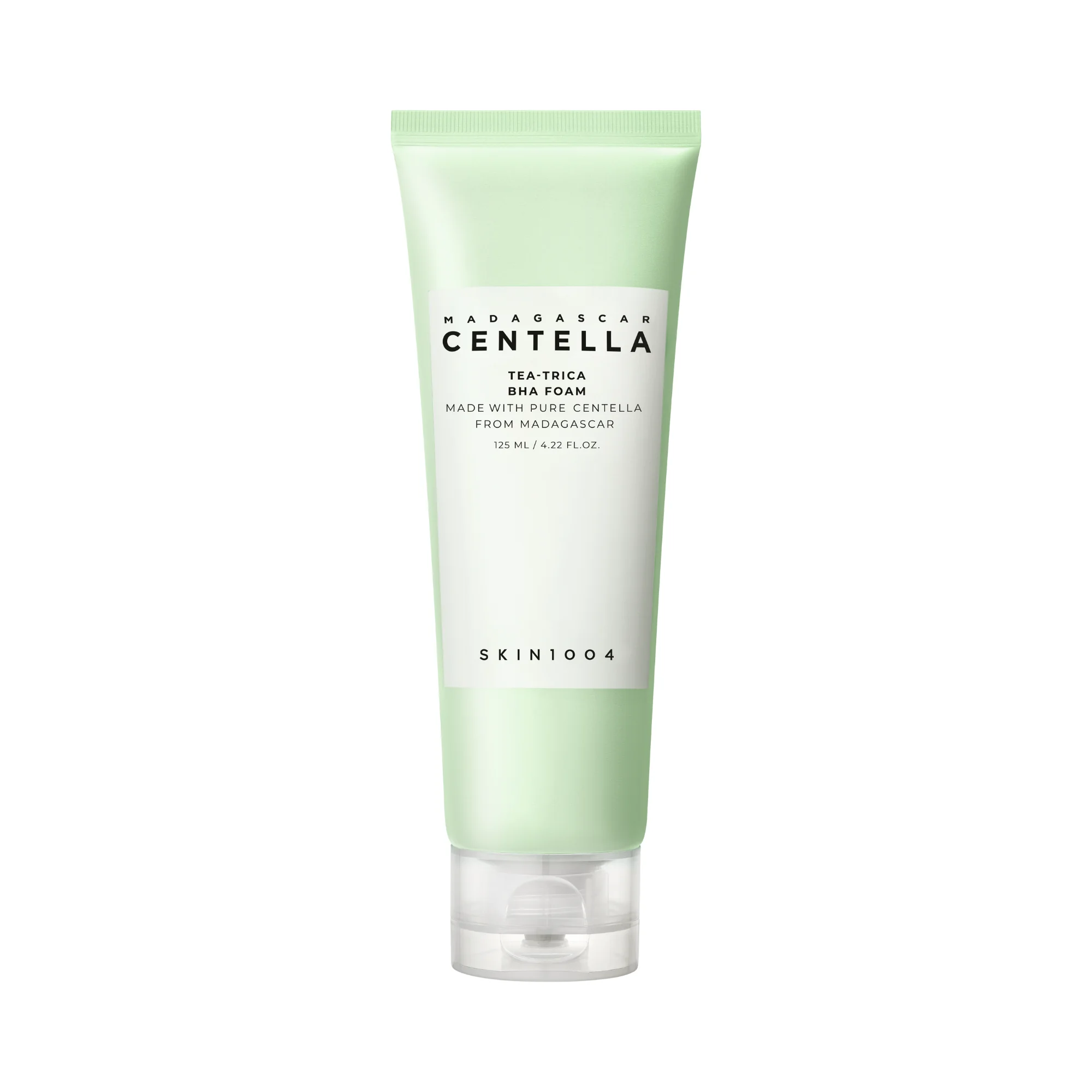 SKIN1004 Madagascar Centella Tea-Trica BHA Foam oczyszczająca pianka do twarzy, 125 ml