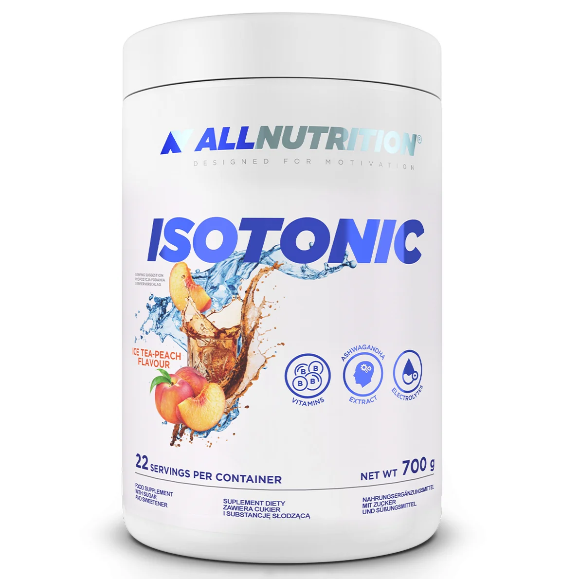 Allnutrition Isotonic Ice Tea Peach 700 g