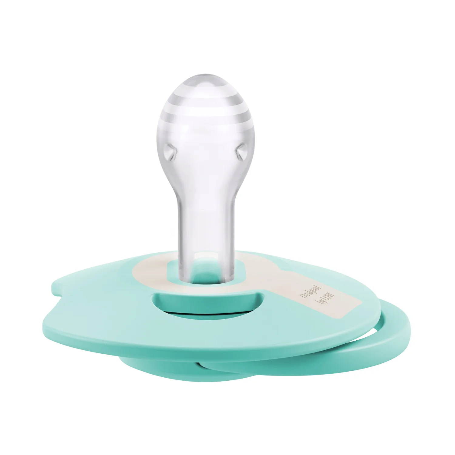 Lovi Prime smoczek silikonowy dynamiczny 0-6 m Logoon/Mint Cream 34/451, 2 sztuki