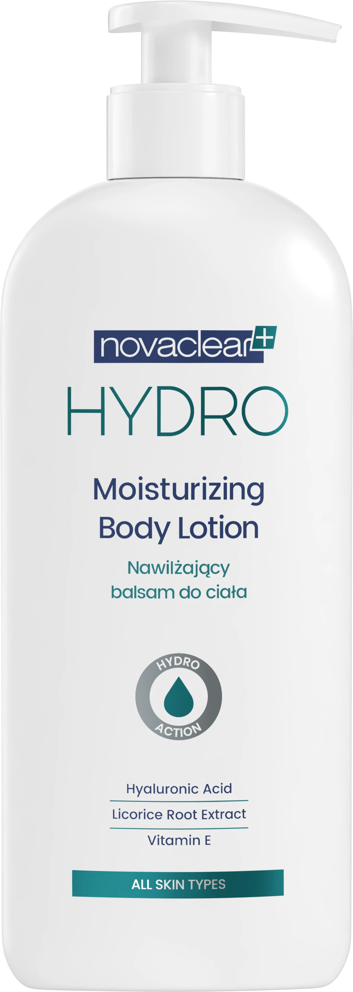Novaclear Hydro nawilżający balsam do ciała, 500 ml