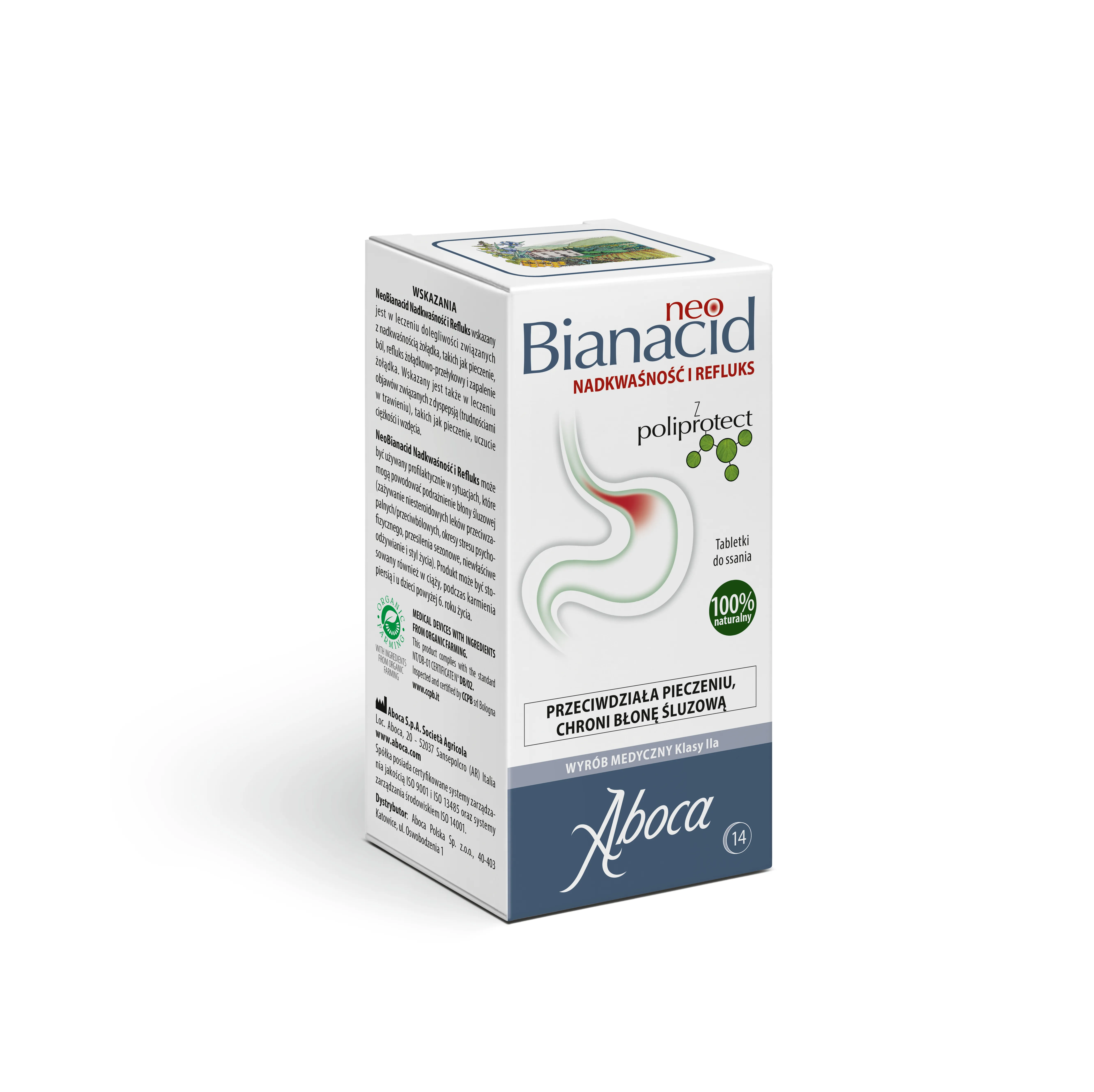 NeoBianacid, 14 tabletek do ssania 
