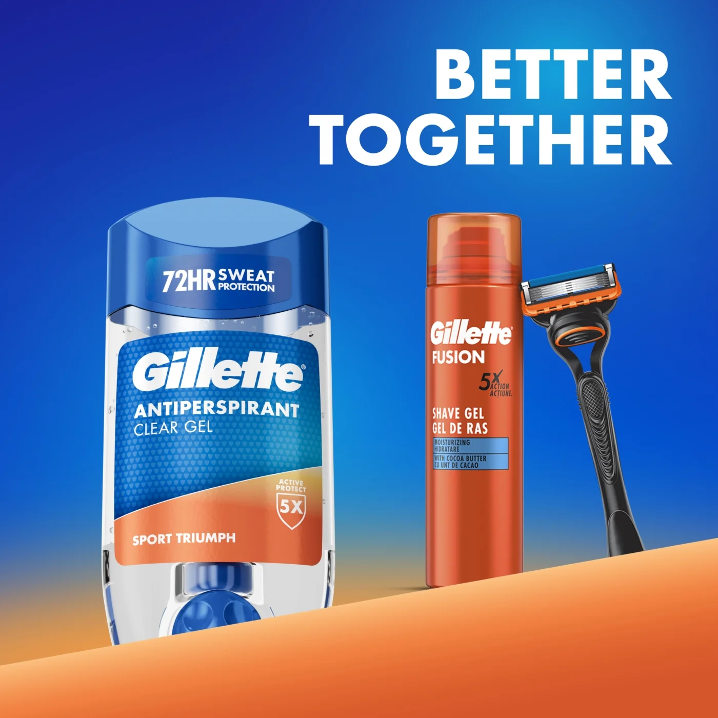 Gillette Sport Triumph antyperspirant w żelu, 70 ml