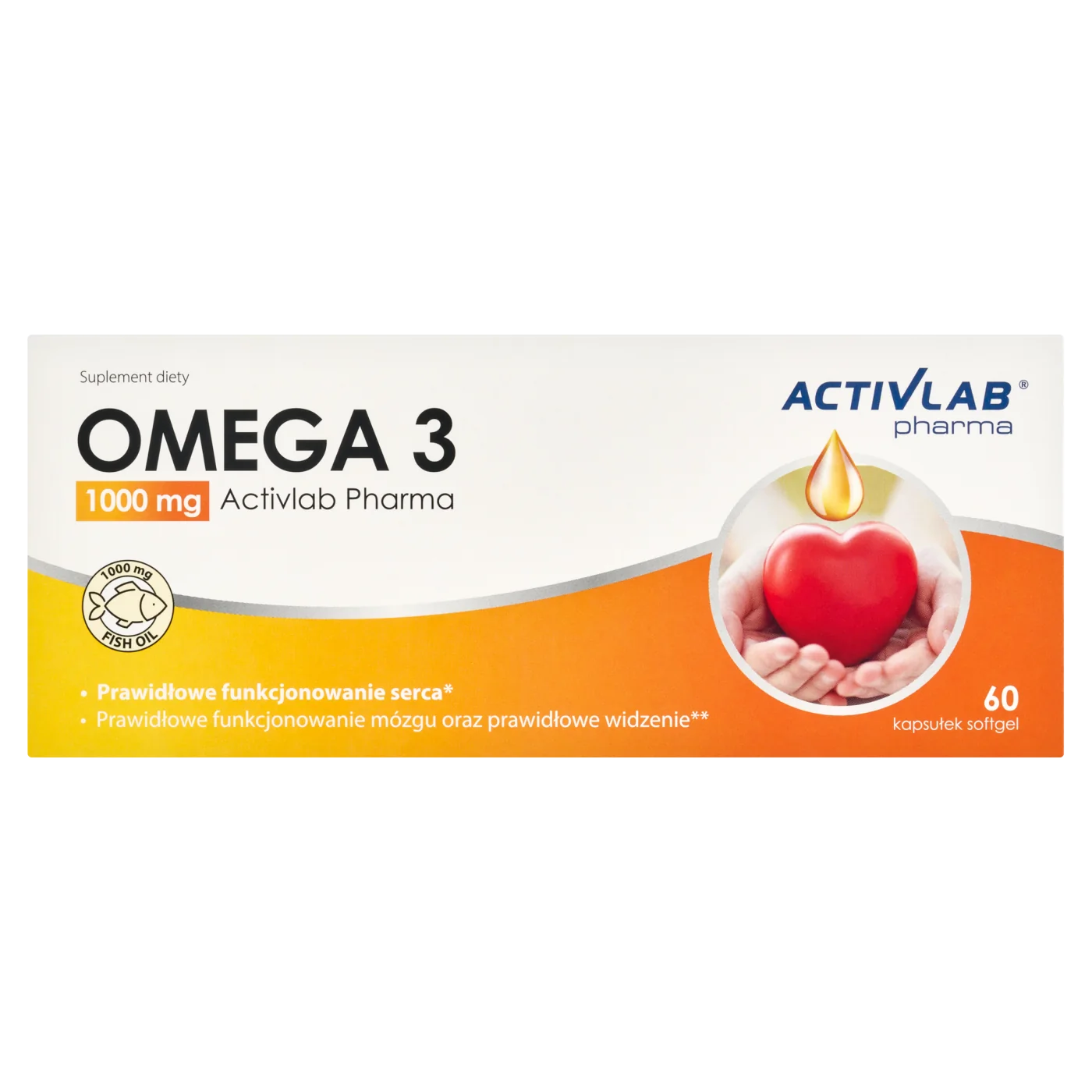 Activlab Pharma Omega 3 1000 mg 60 kapsułek