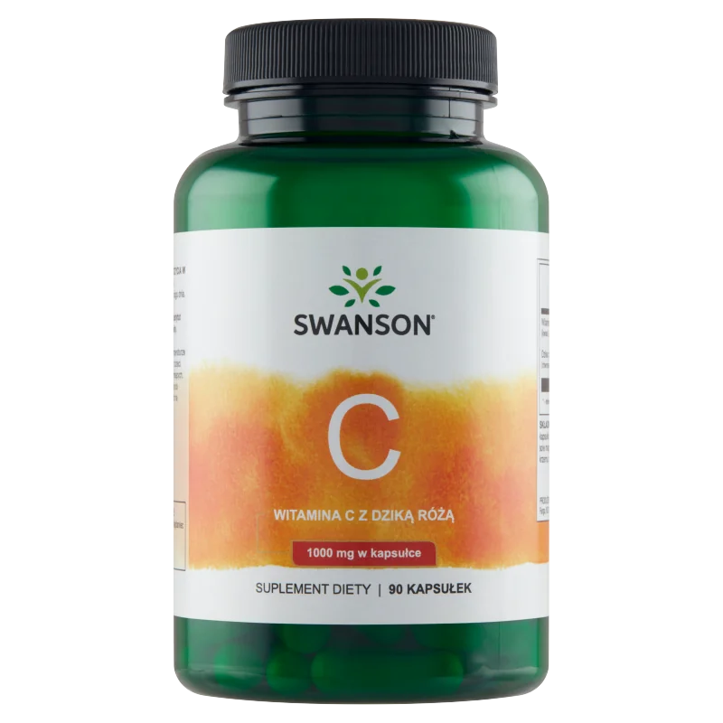 Swanson Witamina C 1000 mg 90 kapsułek