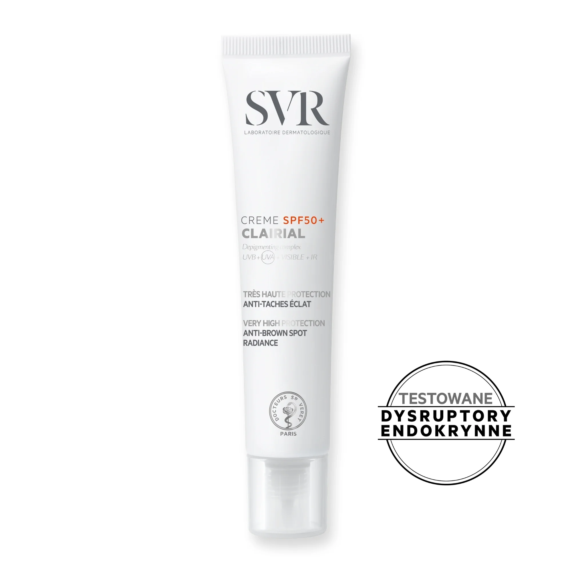 SVR Clairial CC Creme krem korektor wyrównujący koloryt skóry jasny SPF 50+, 40 ml
