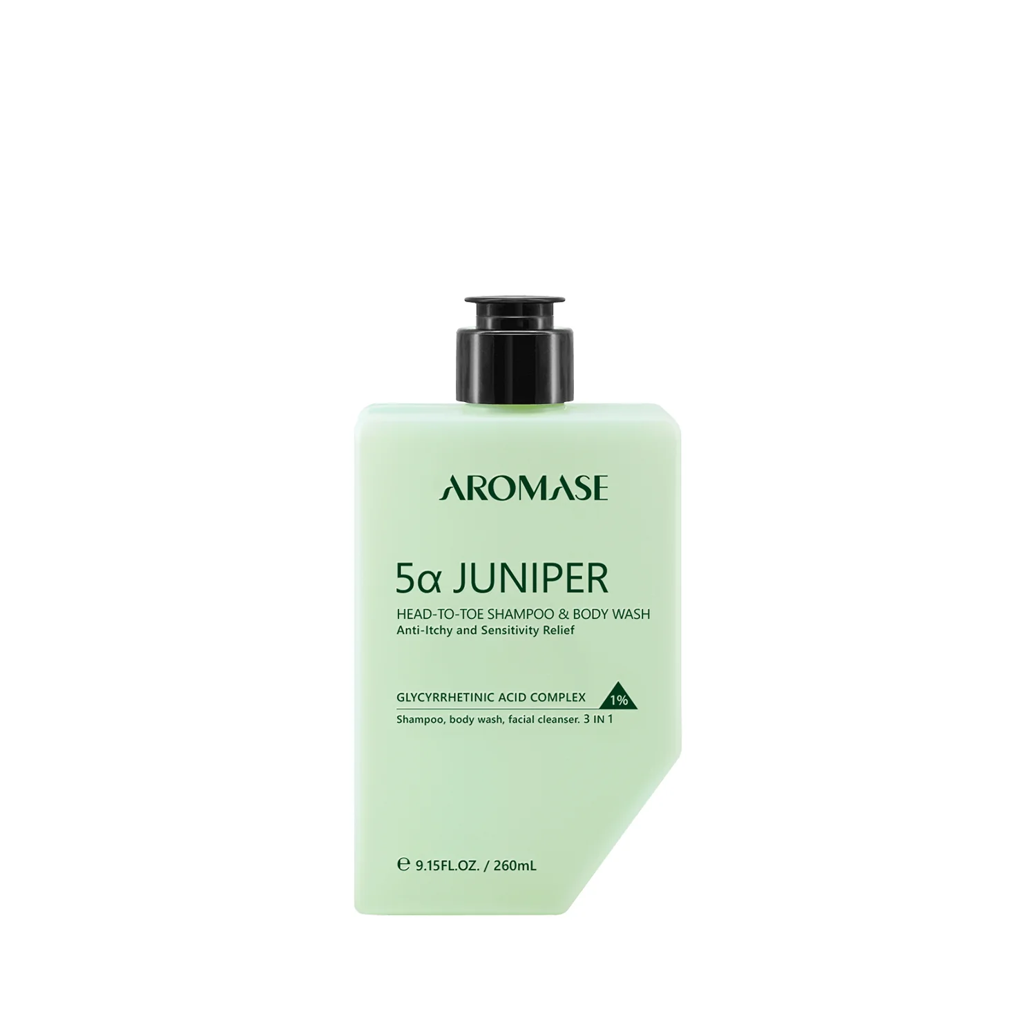 Aromase 5α Juniper żel do mycia twarzy, ciała i włosów 3w1, 260 ml