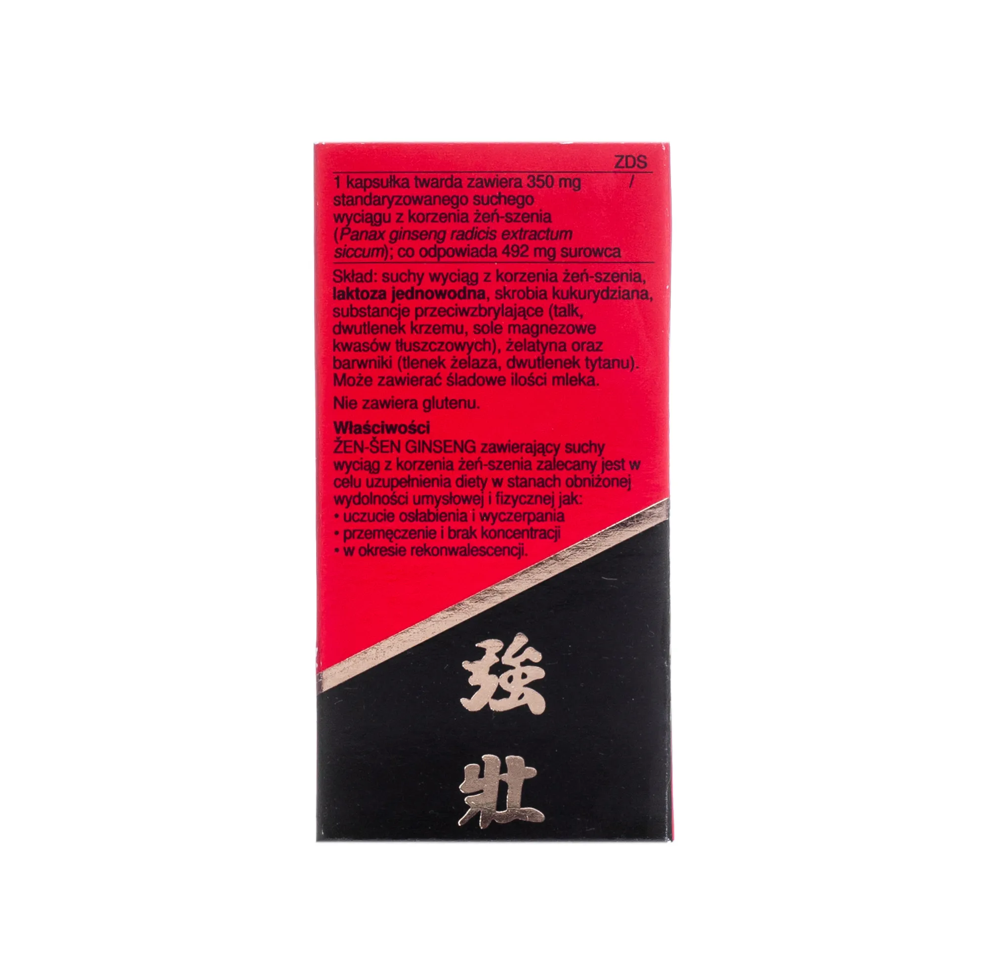 Żen-Szeń Ginseng, suplement diety, 30 kapsułek 