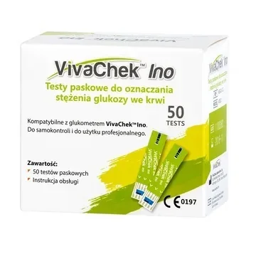 VivaChek Ino testy paskowe, 50 sztuk