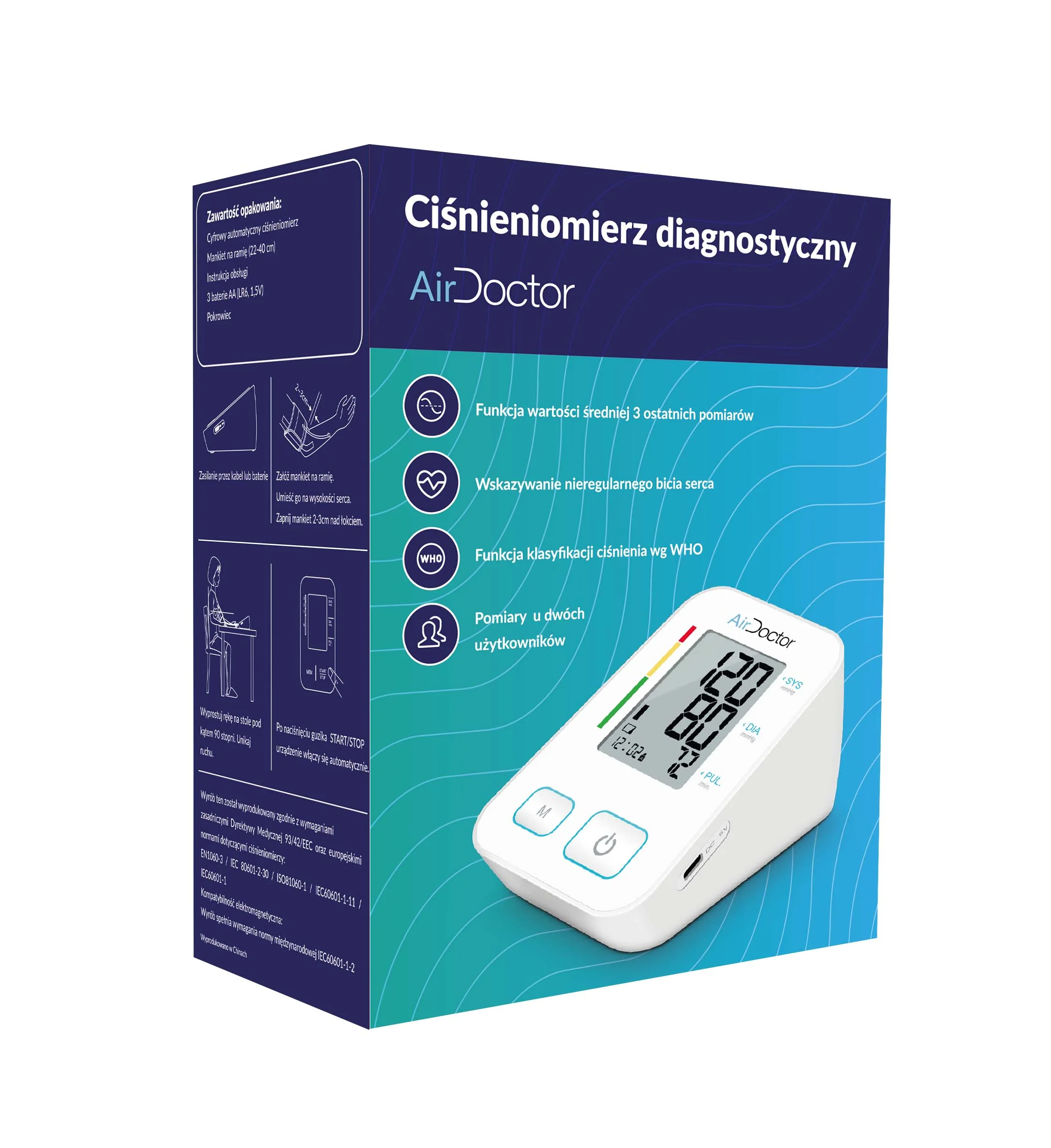 AirDoctor Ciśnieniomierz 1 sztuka