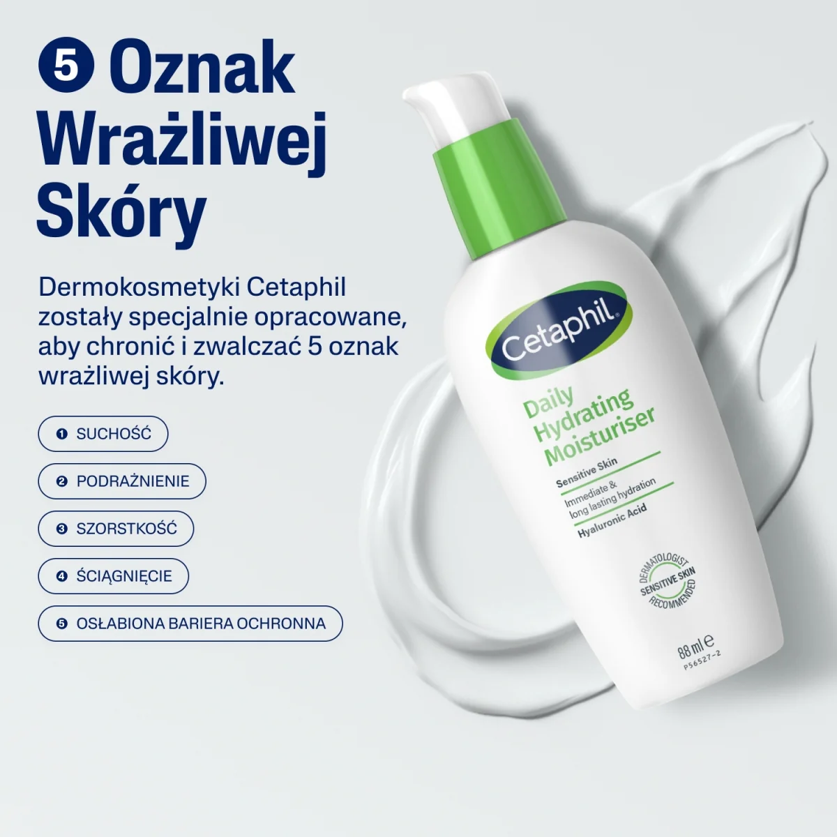 Cetaphil krem nawilżający do twarzy na dzień, 88 ml