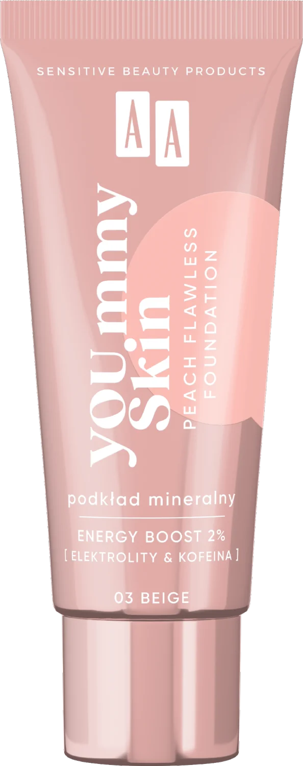 AA YOU.mmy Skin podkład mineralny dodający blasku 03 Beige, 30 ml