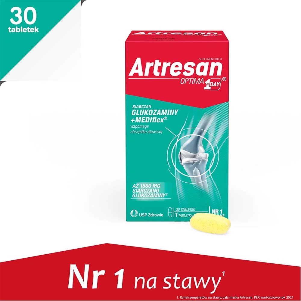 Artresan Optima 1 a Day 30 tabletek