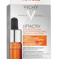 Vichy Liftactiv Fresh Shot, antyoksydacyjny koncentrat przeciw oznakom zmęczenia, 10 ml