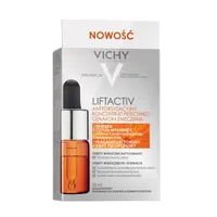 Vichy Liftactiv Fresh Shot, antyoksydacyjny koncentrat przeciw oznakom zmęczenia, 10 ml