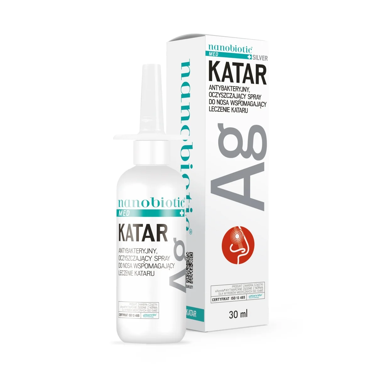 Nanobiotic Med Silver Katar spray, 30 ml