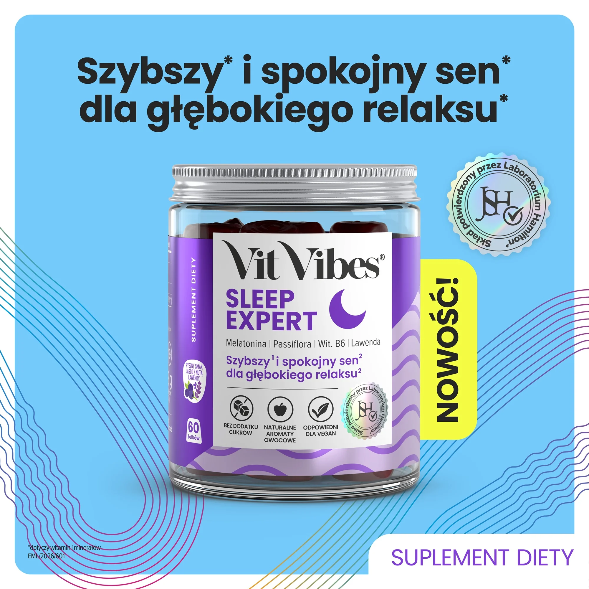 Vit Vibes® Sleep Expert 60 żelek