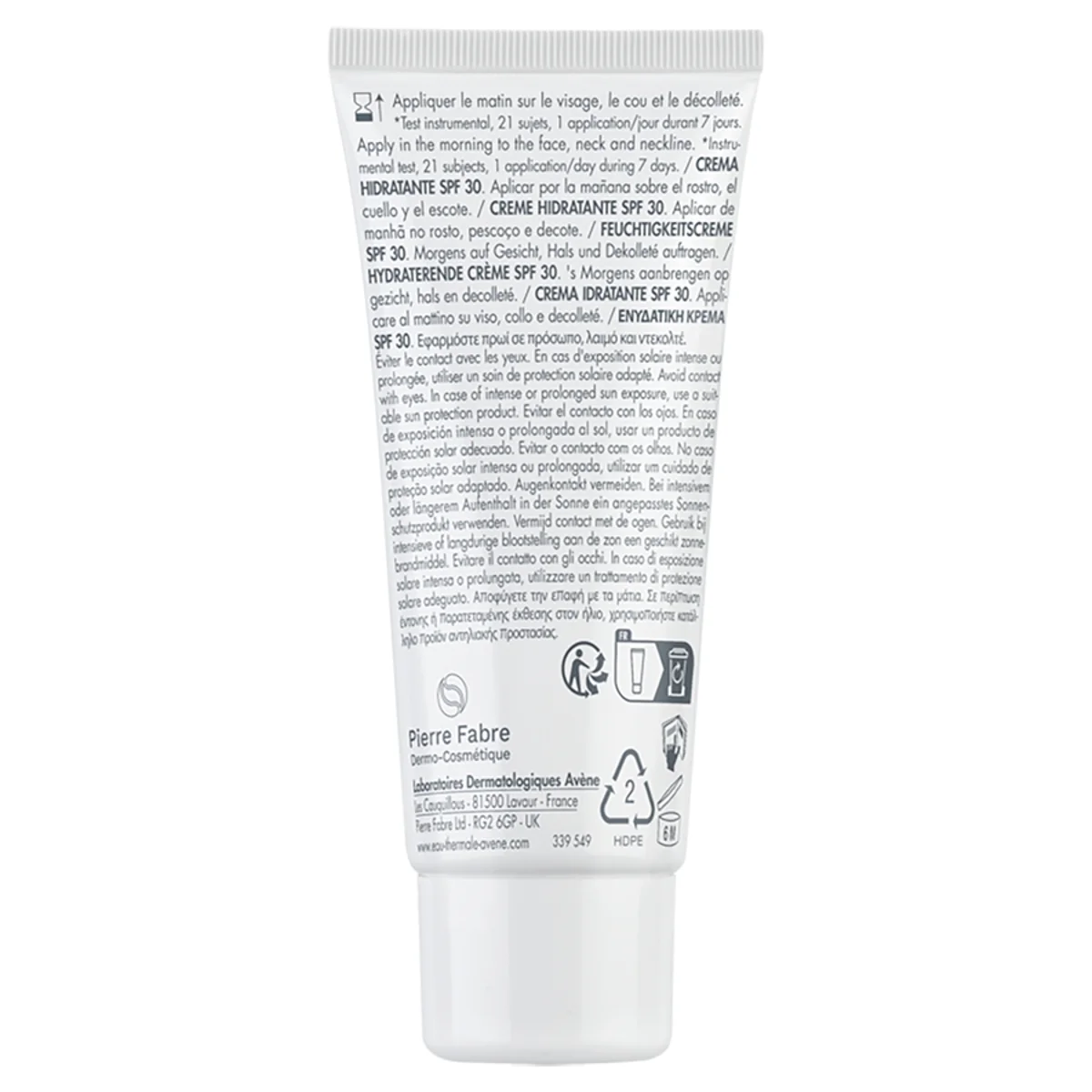 Avène Hydrance lekki krem nawilżający UV SPF 30, 40 ml