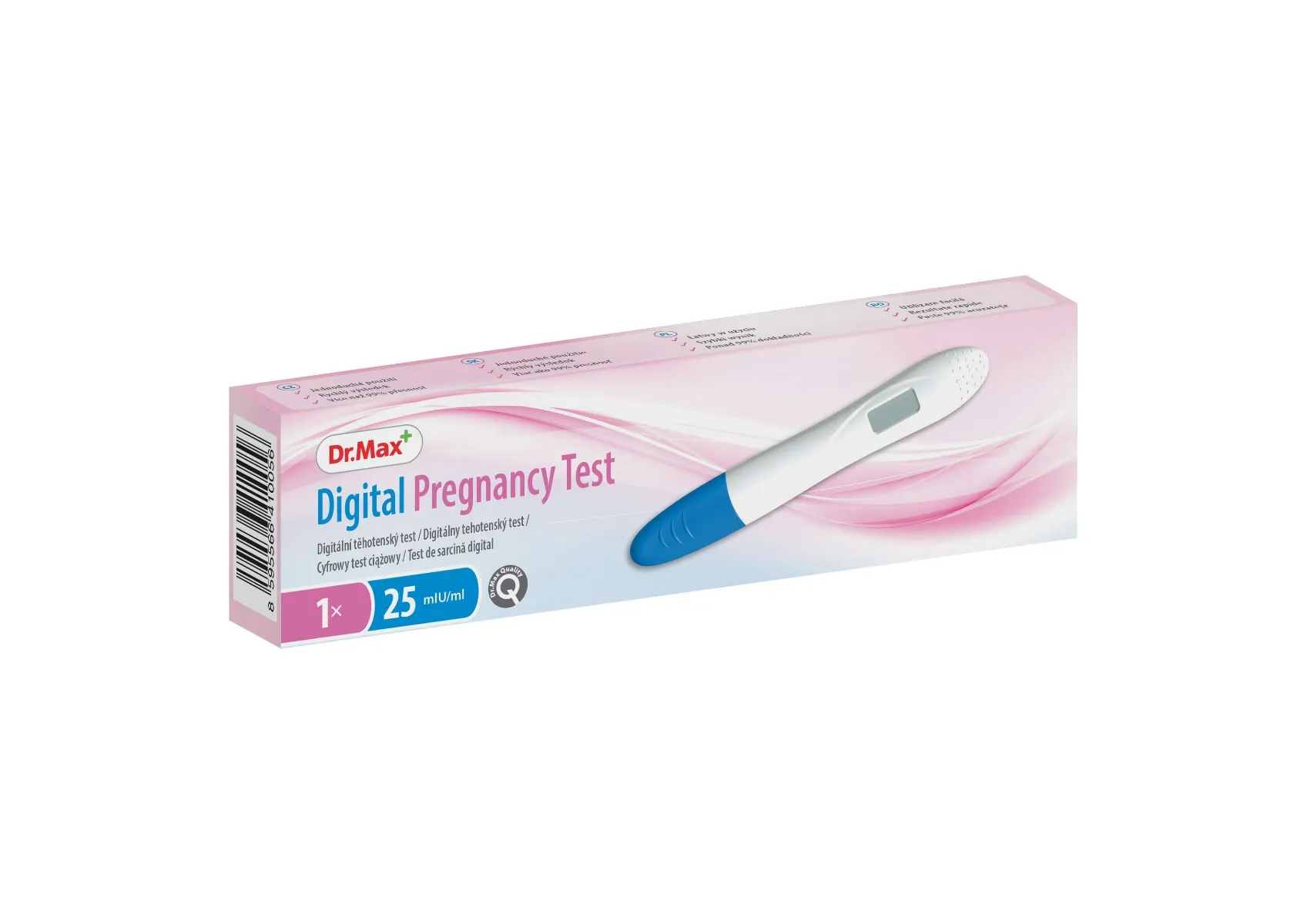 Pregnancy Test Digital Dr.Max, cyfrowy test ciążowy, 1 sztuka
