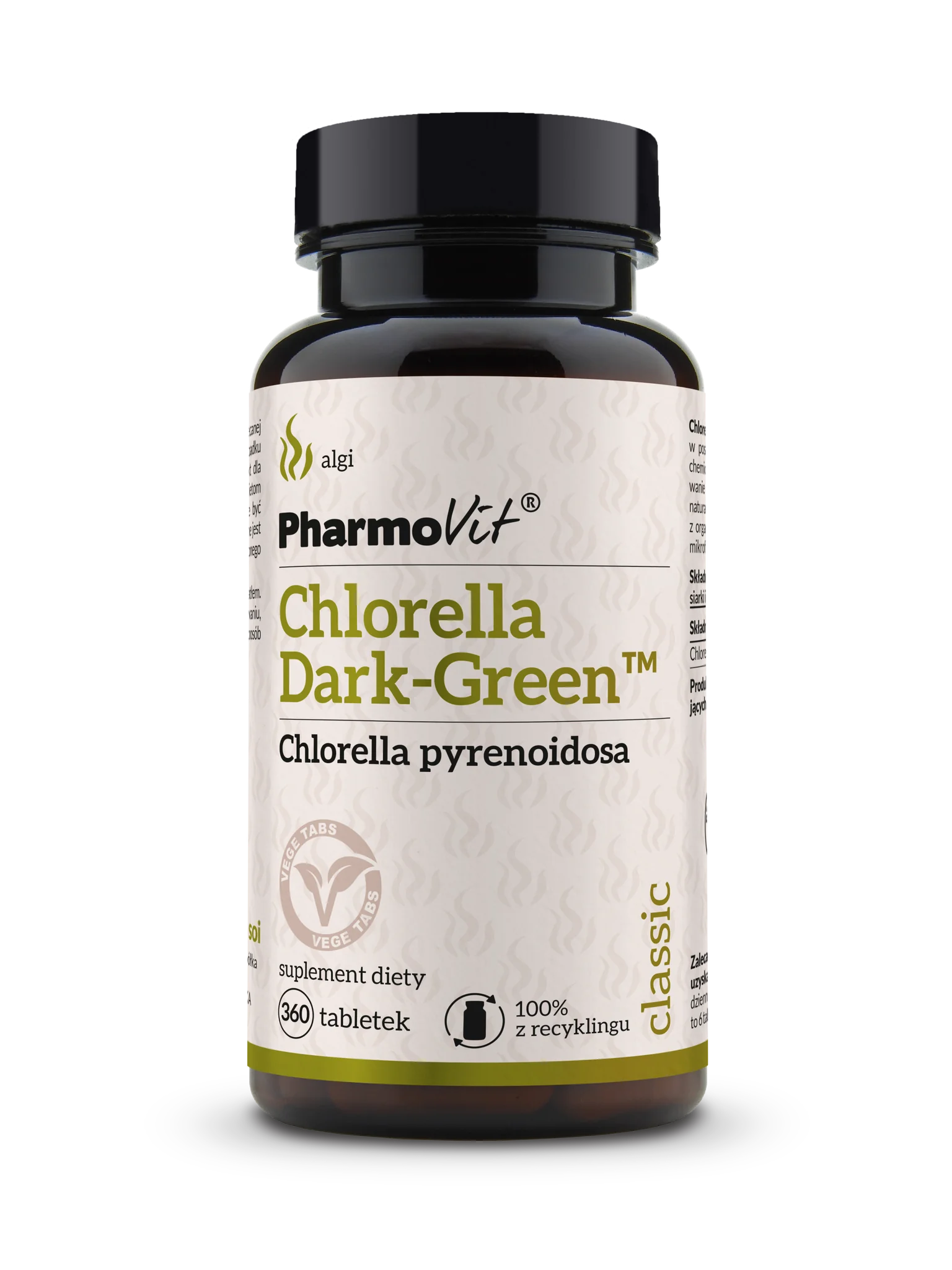 Pharmovit Chlorella Dark-Green 360 tabletek