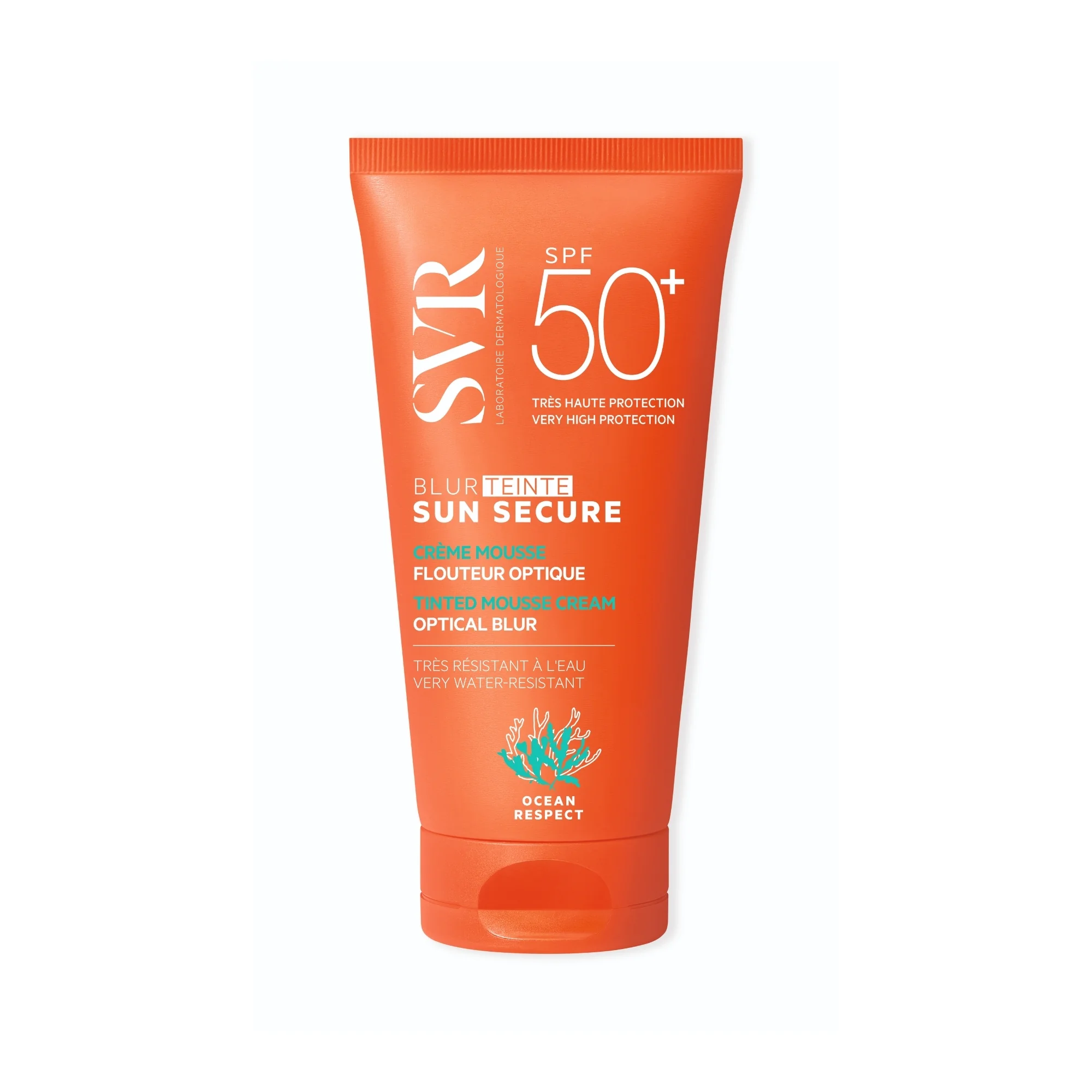 SVR VR SUN SECURE Blur Teinte Krem koloryzujący z filtrem SPF 50+ Beige Rose, 50 ml