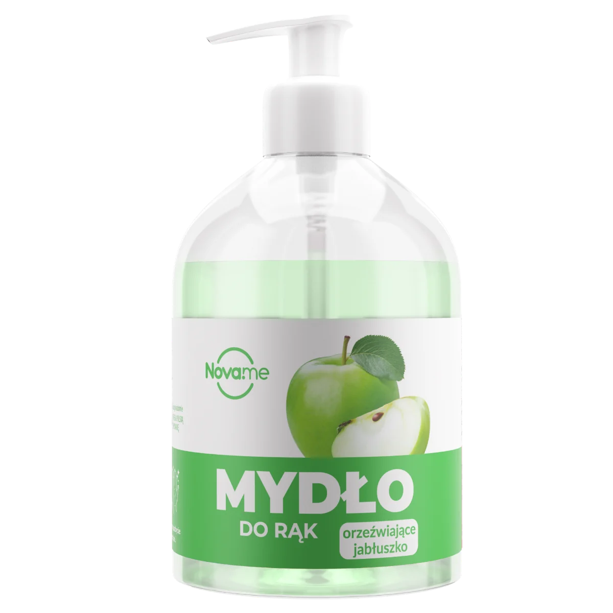Novame Orzeźwiające Jabłuszko mydło do rąk, 500 ml