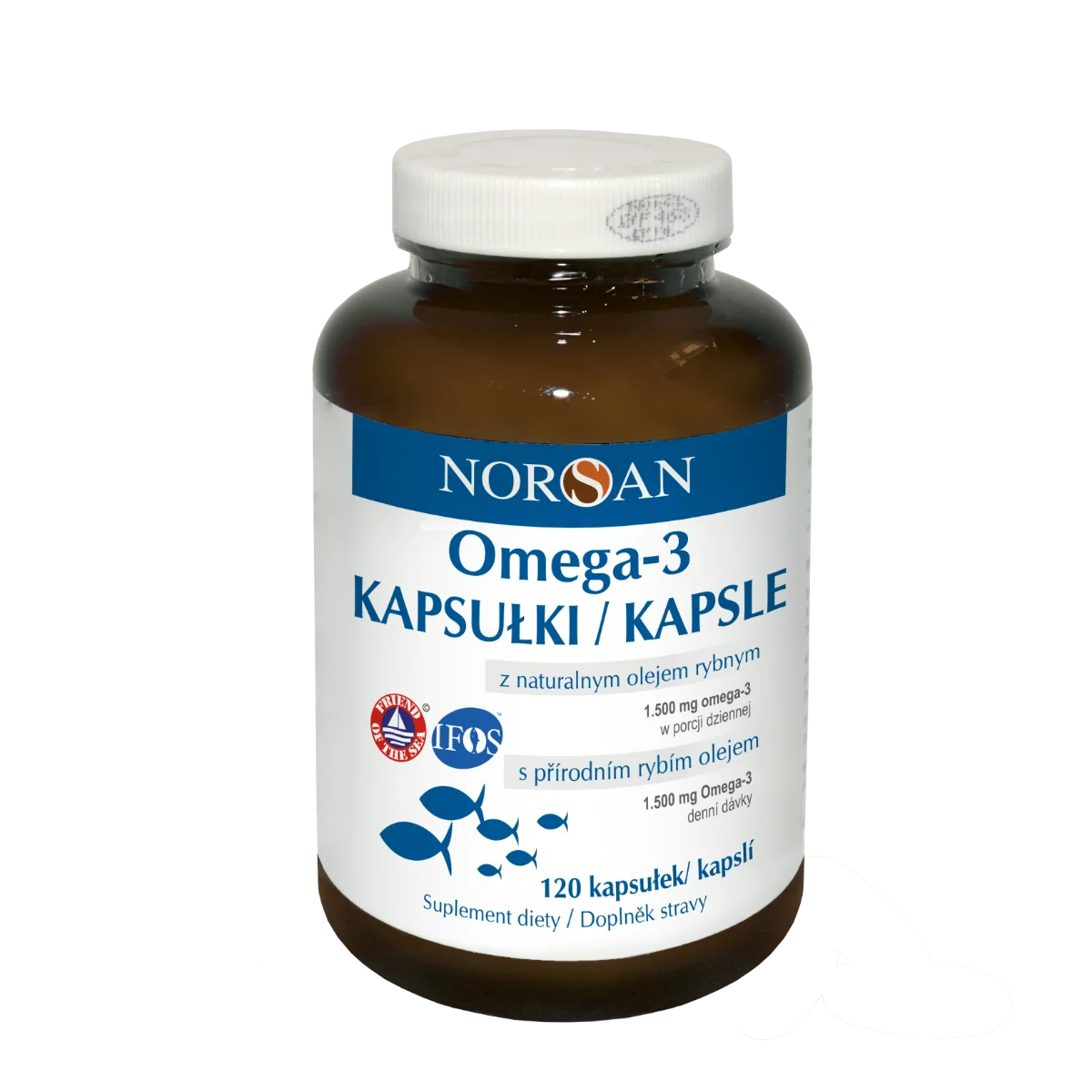 Norsan Omega-3 120 kapsułek
