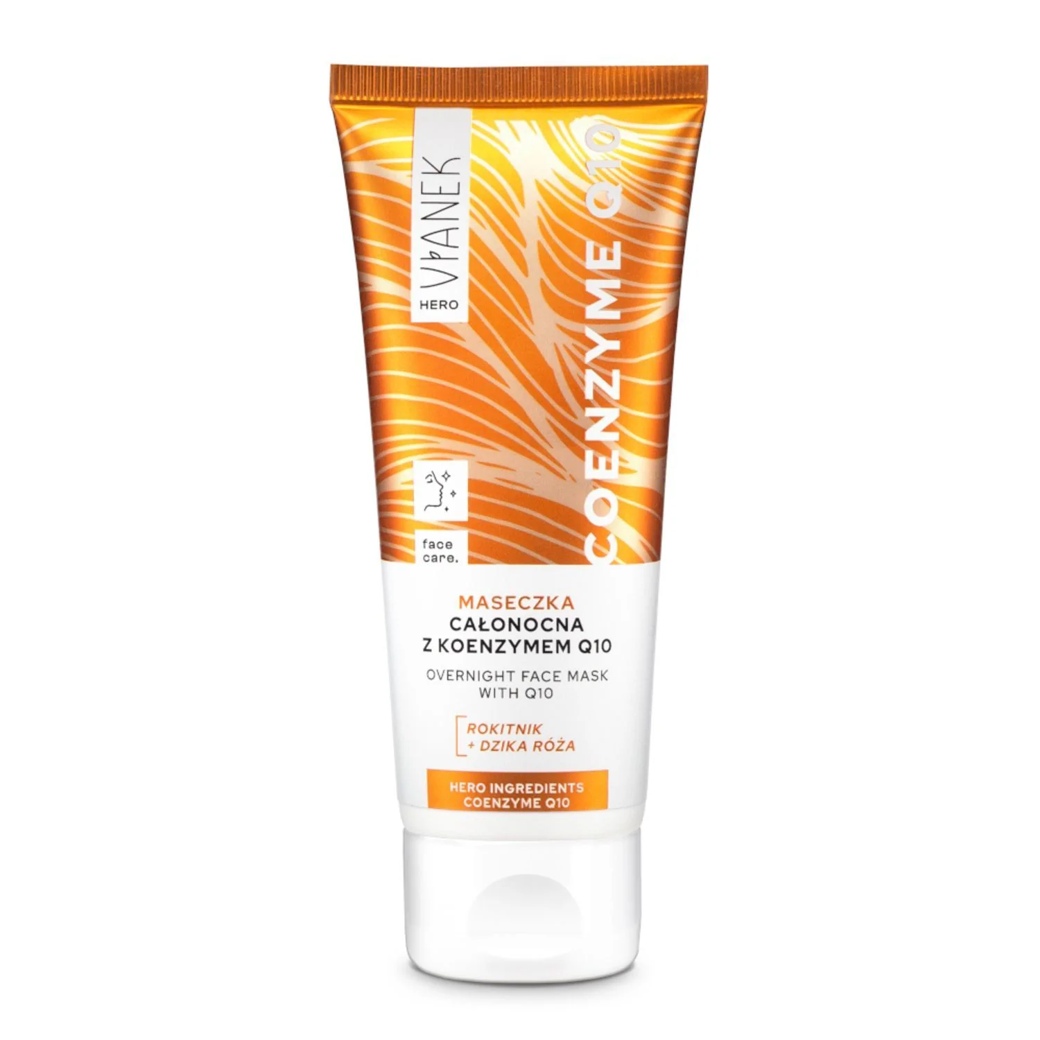 Vianek Hero Coenzyme Q10 maseczka całonocna z koenzymem Q10, 75 ml