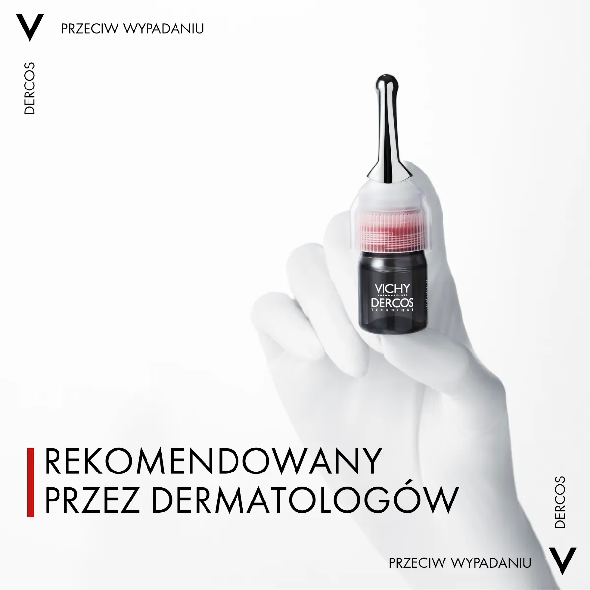 Dercos Technique MEN Aminexil Clinical 5 kuracja przeciw wypadaniu włosów, 21 x 6 ml