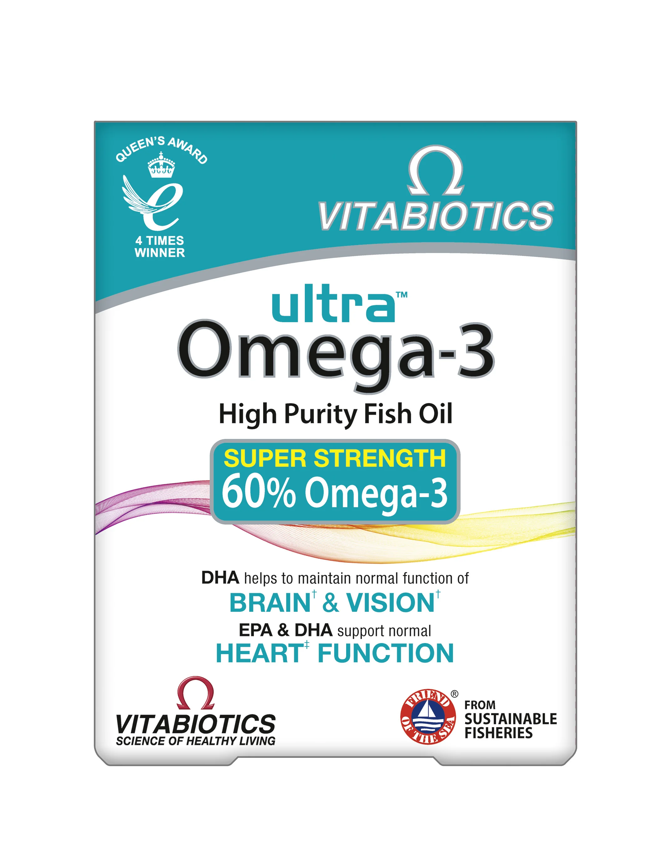 Vitabiotics Ultra™ Omega-3 60 kapsułek