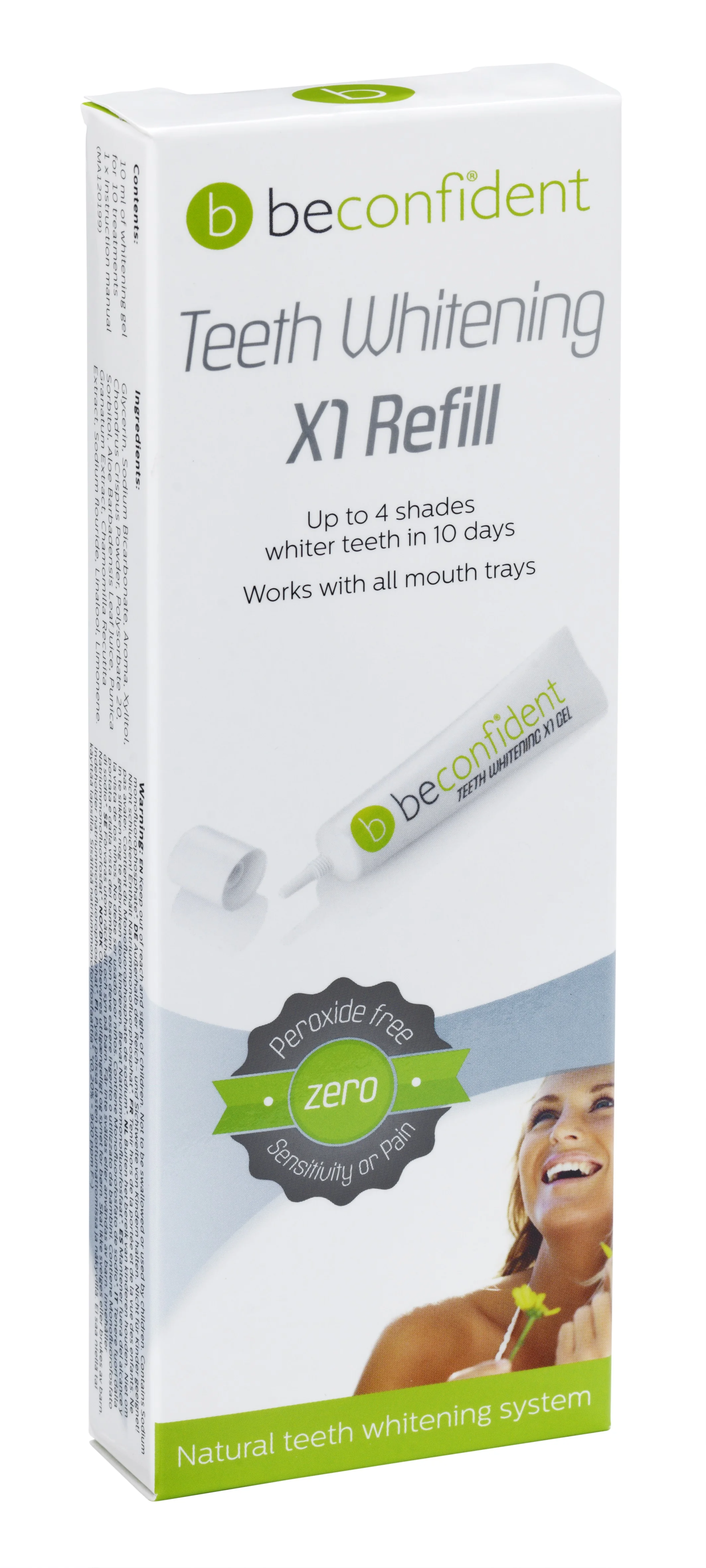 Beconfident żel uzupełniający do wybielania zębów, 10 ml