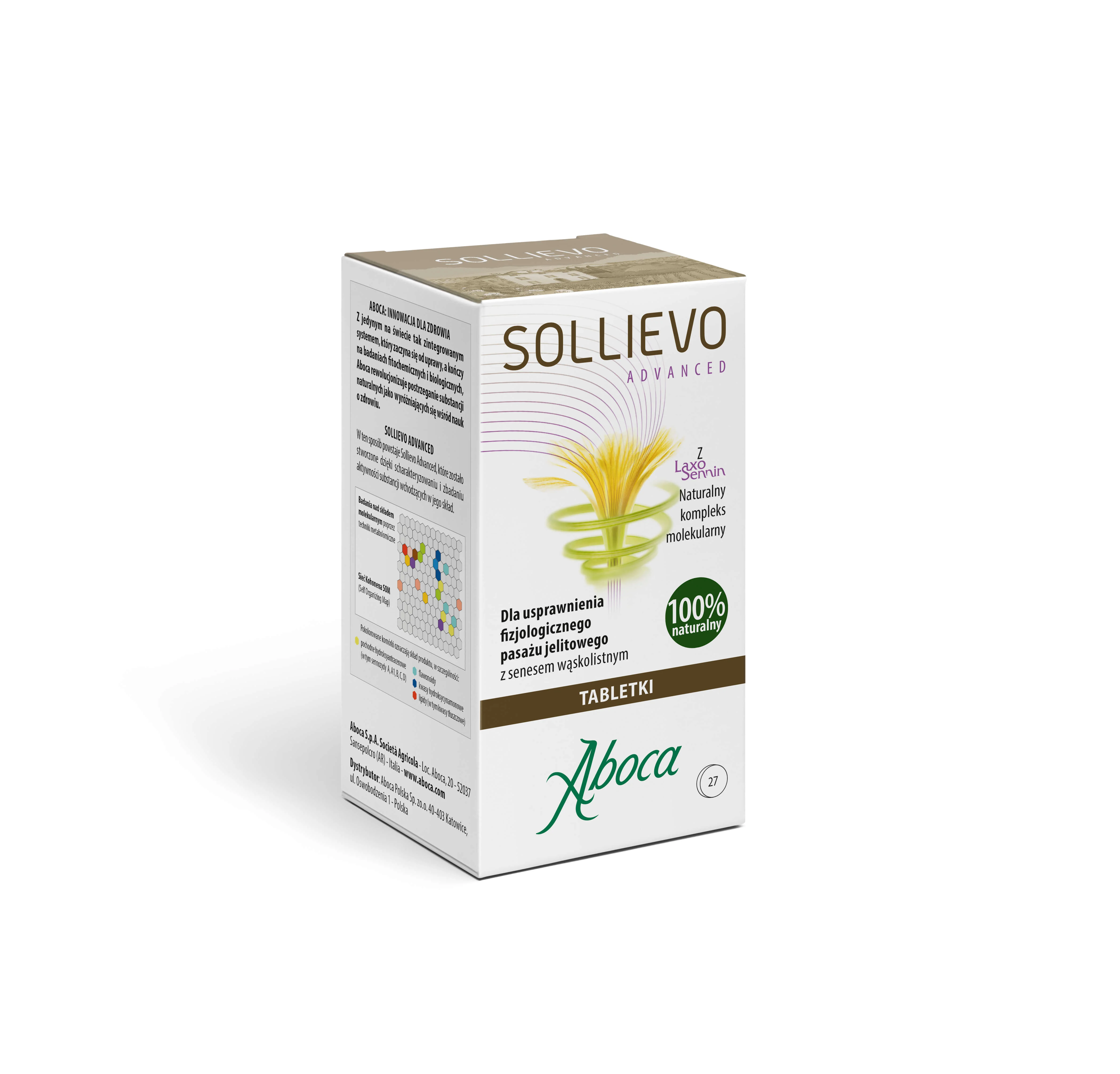 Sollievo Advanced, suplement diety, 27 tabletek