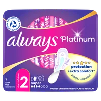 Always Platinum Super, podpaski, 7 sztuk