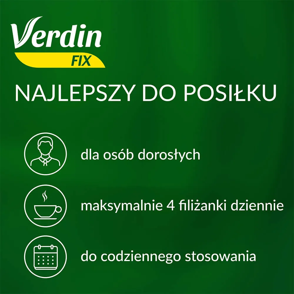 Verdin Fix, suplement diety, 40 saszetek x 1,8 g 