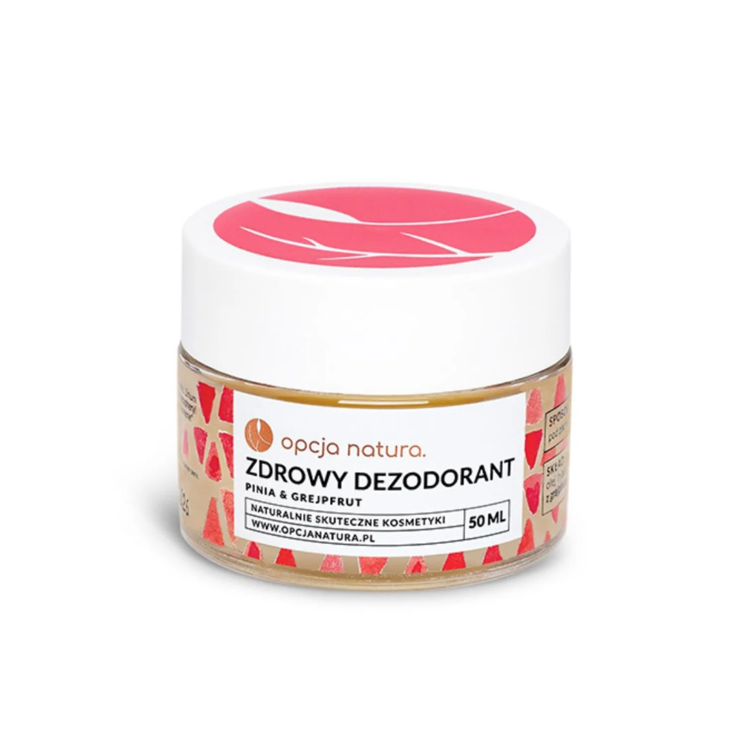 Opcja Natura Zdrowy Dezodorant pinia & grejpfrut, 50 ml