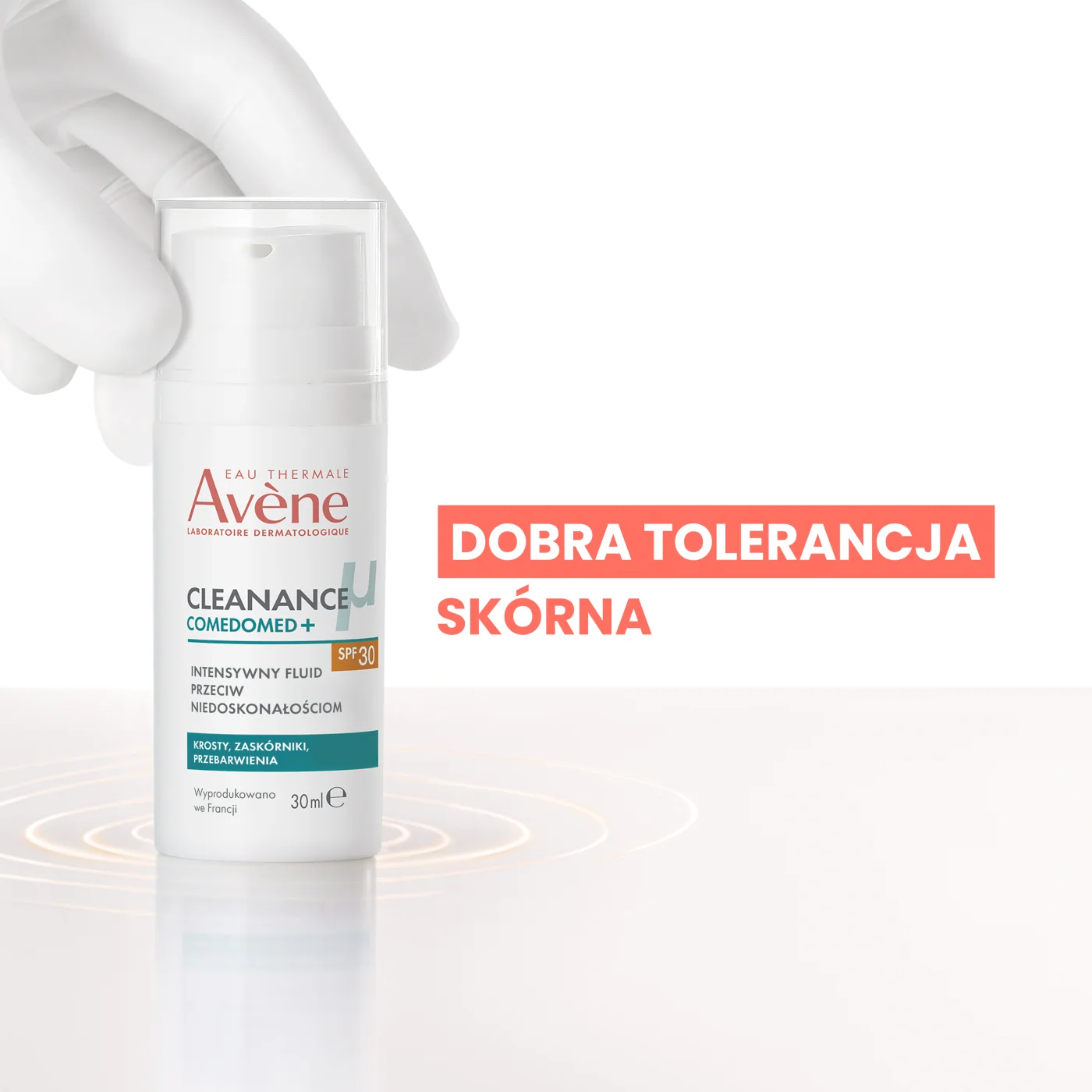 Avène Cleanance Comedomed+ intensywny fluid przeciw niedoskonałościom SPF 30, 30 ml