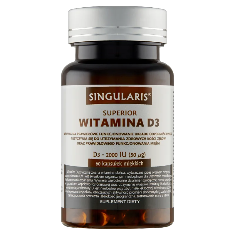 Singularis Superior Witamina D3 2000 60 kapsułek