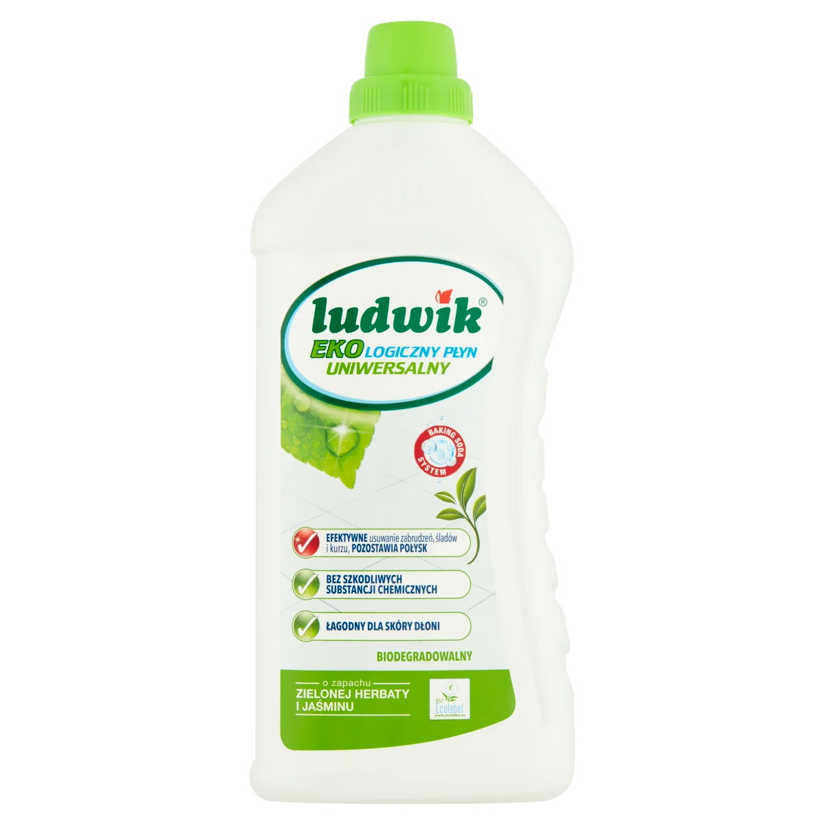 Ludwik ekologiczny płyn uniwersalny o zapachu zielonej herbaty i jaśminu, 1000 ml